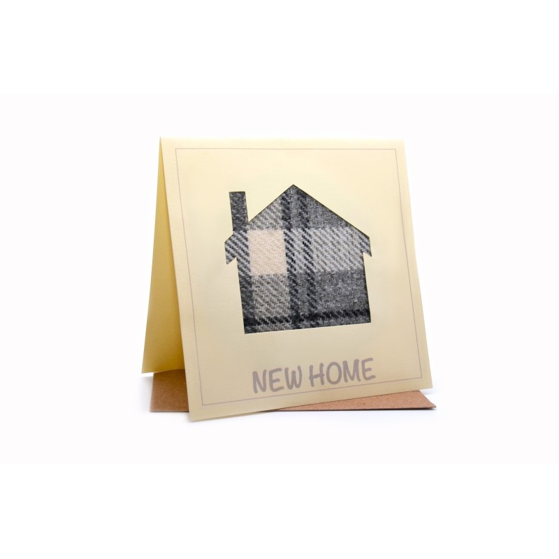 New Home Country Tweed Greeting Card