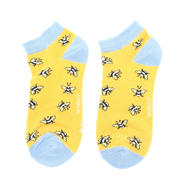Bumble Bee Bamboo Ankle Trainer Socks