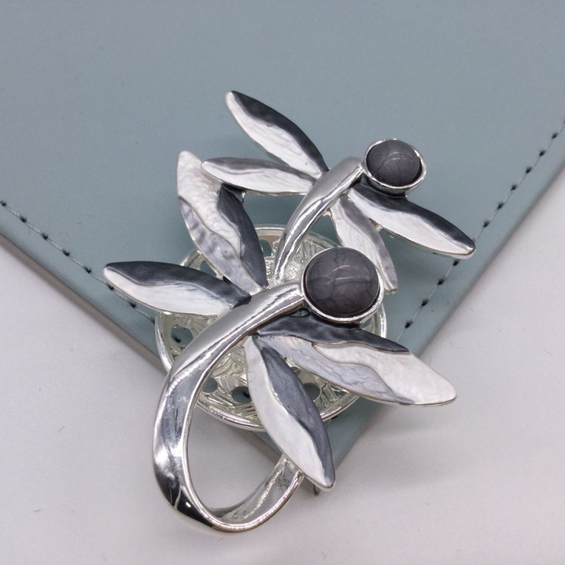 Magnetic Flying Dragonflies Brooch