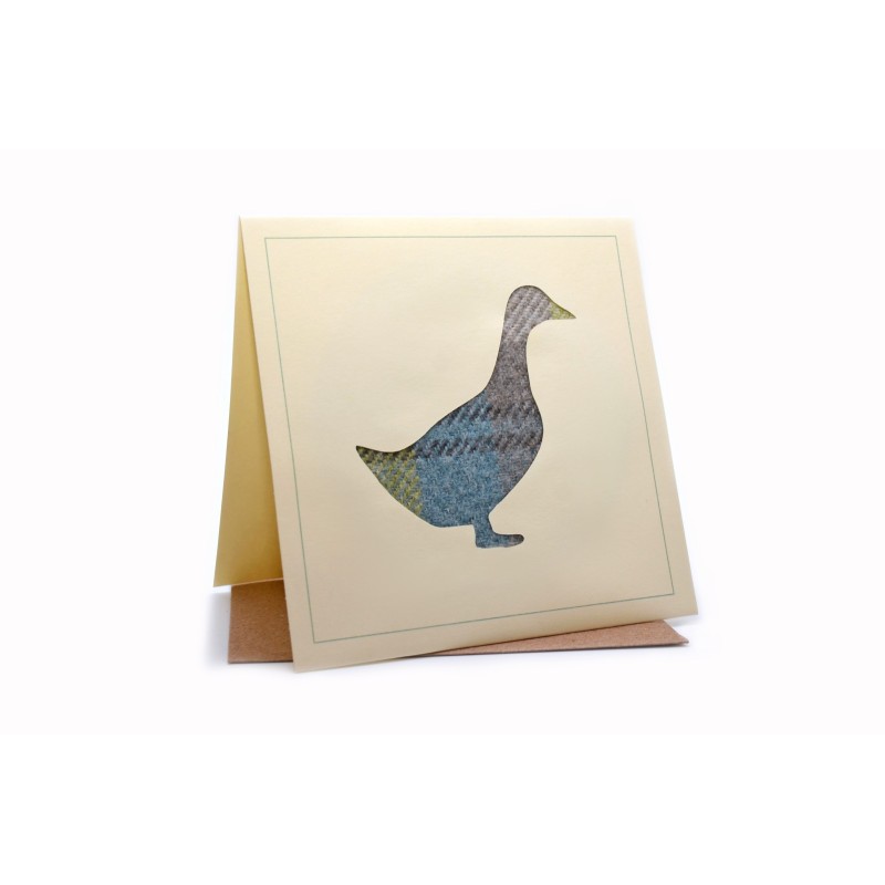 Duck Country Tweed Greeting Card