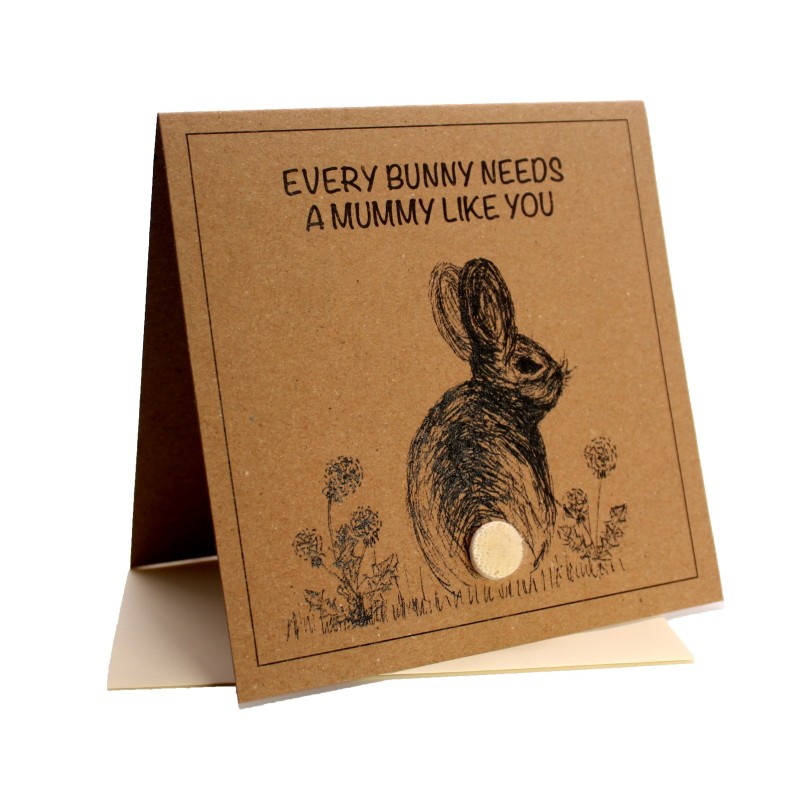 Every-Bunny Needs A Mum Like You Rabbit Greeting Card