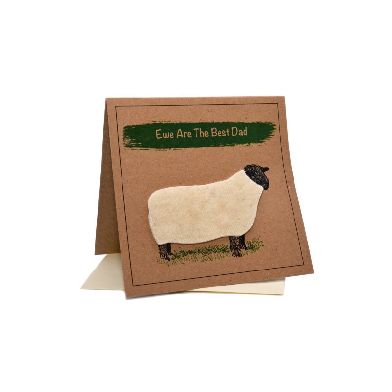 Ewe Are The Best Dad Sheep Greeting Card