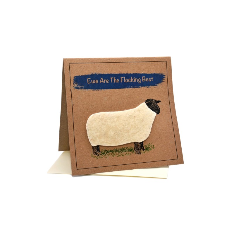 Ewe Are The Flocking Best Sheep Greeting Card