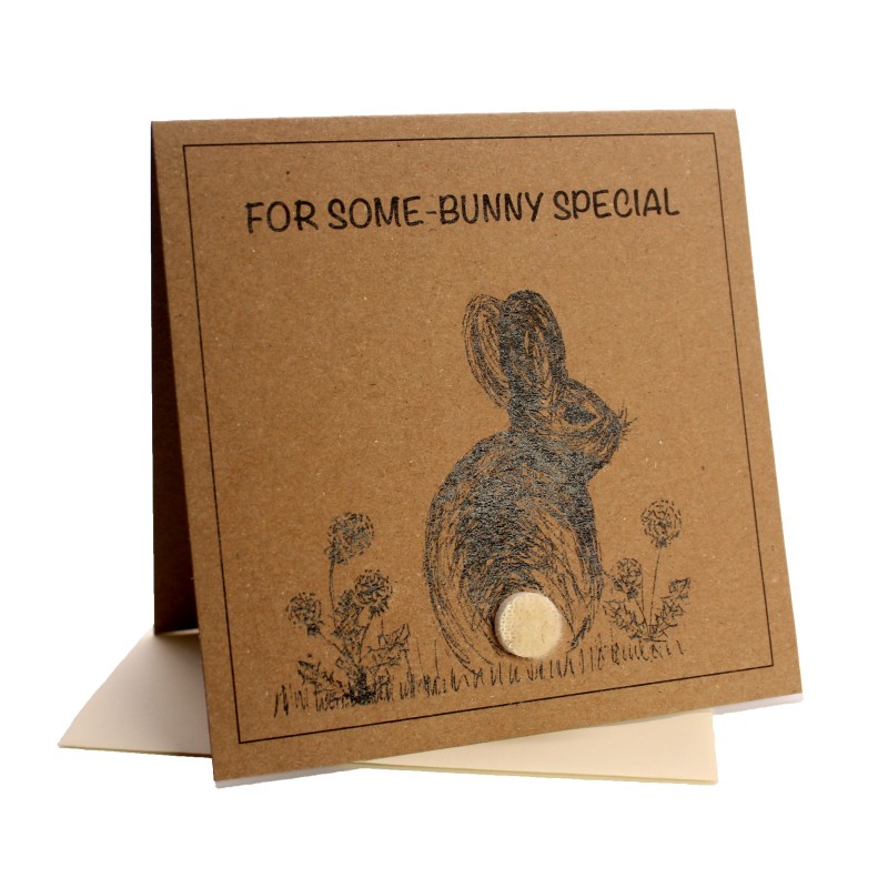 For Some-Bunny Special Rabbit Greeting Card