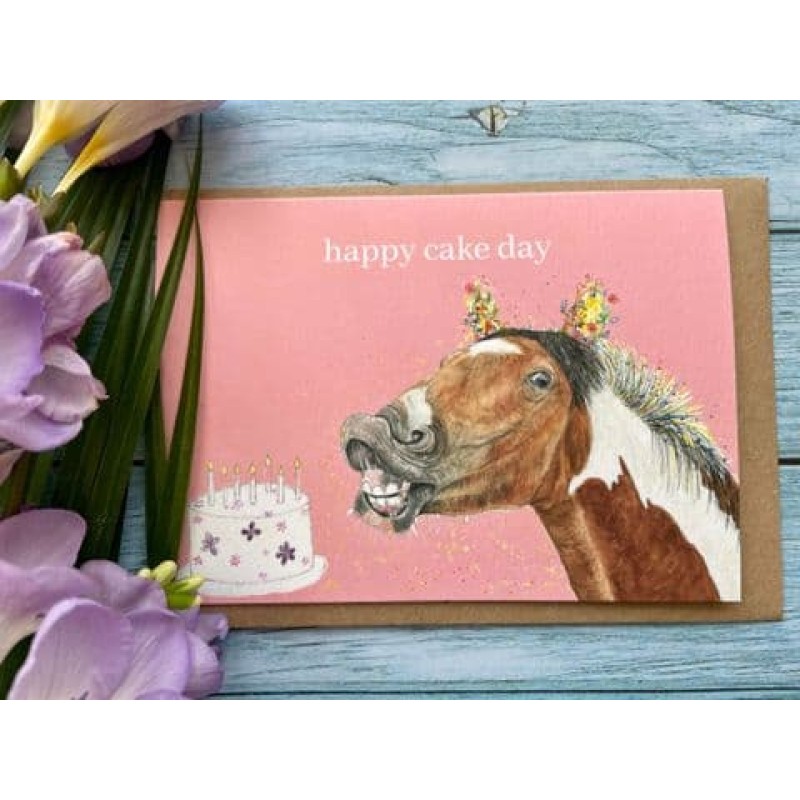 Happy Cake Day Greetings Card