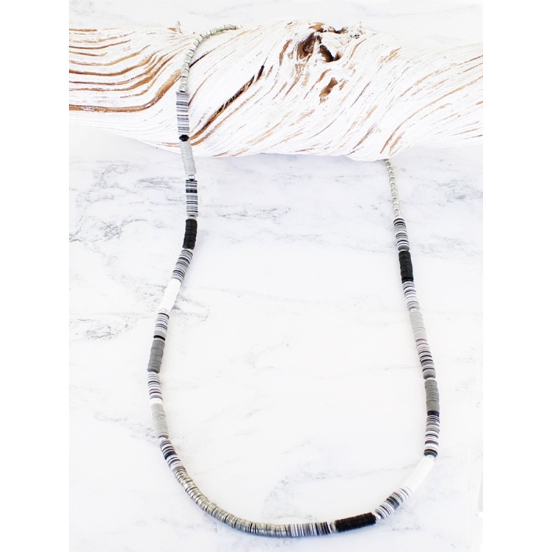 Long Single Strand Sequin Necklace