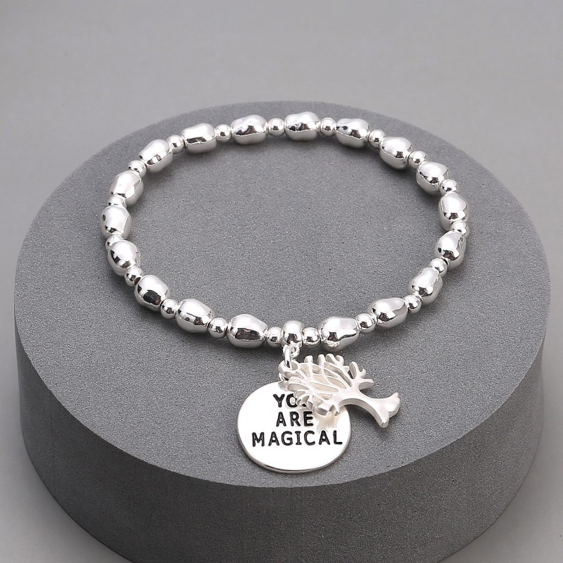 You Are Magical Elasticated Charm Bracelet