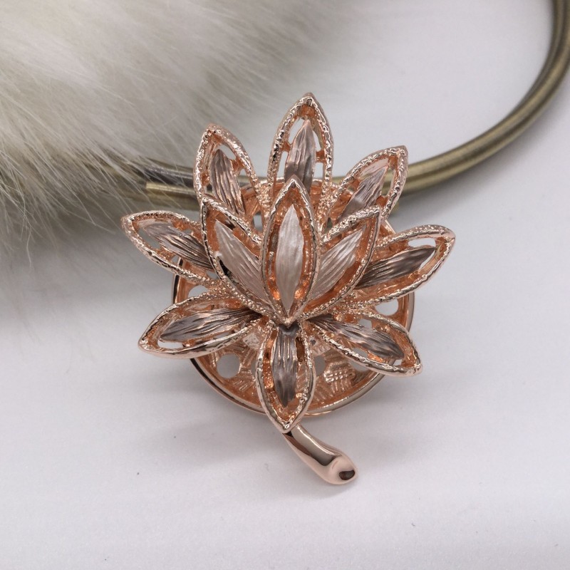 Magnetic Water Lily Brooch