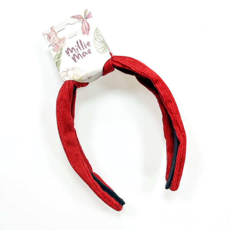  Millie Mae Corduroy Knot Headband