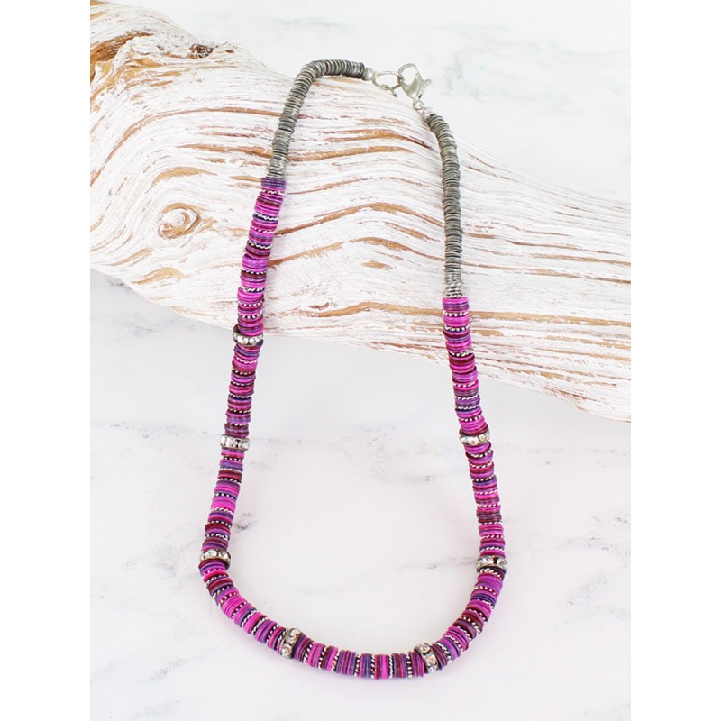 Short Sparkly Sequin Necklace
