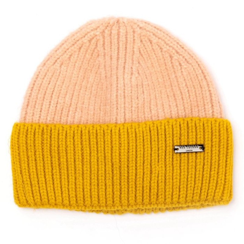 Two Tone Beanie Hat