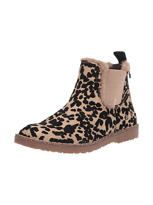 Blowfish Leopard Print Ankle Boots