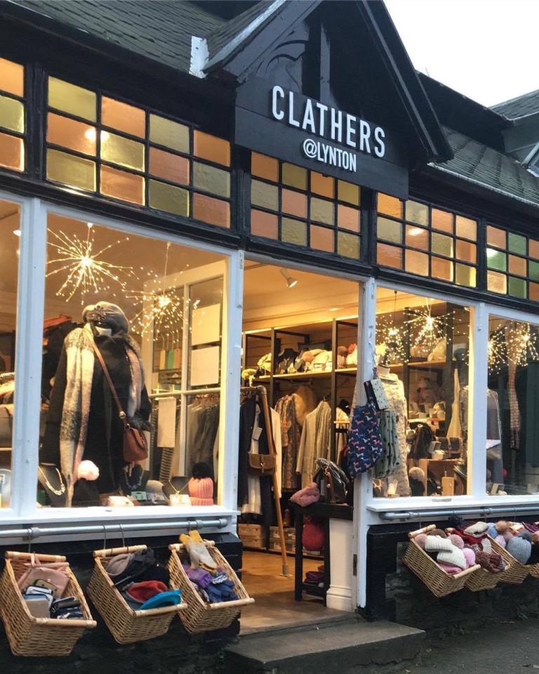 Clathers @ Lynton Shop Front