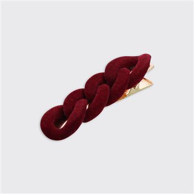 WOACHR0010 - Velvet Twist Hair Clip