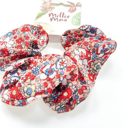 Millie Mae Cecily Floral Scrunchie Pattern