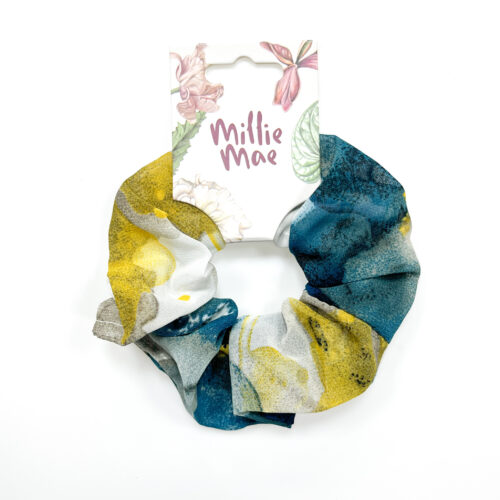 Millie Mae Teal Roma Scrunchie