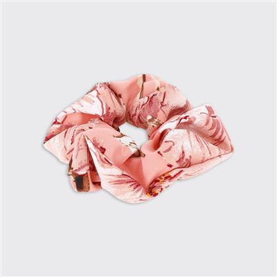 Millie Mae Retro Pink Scrunchie