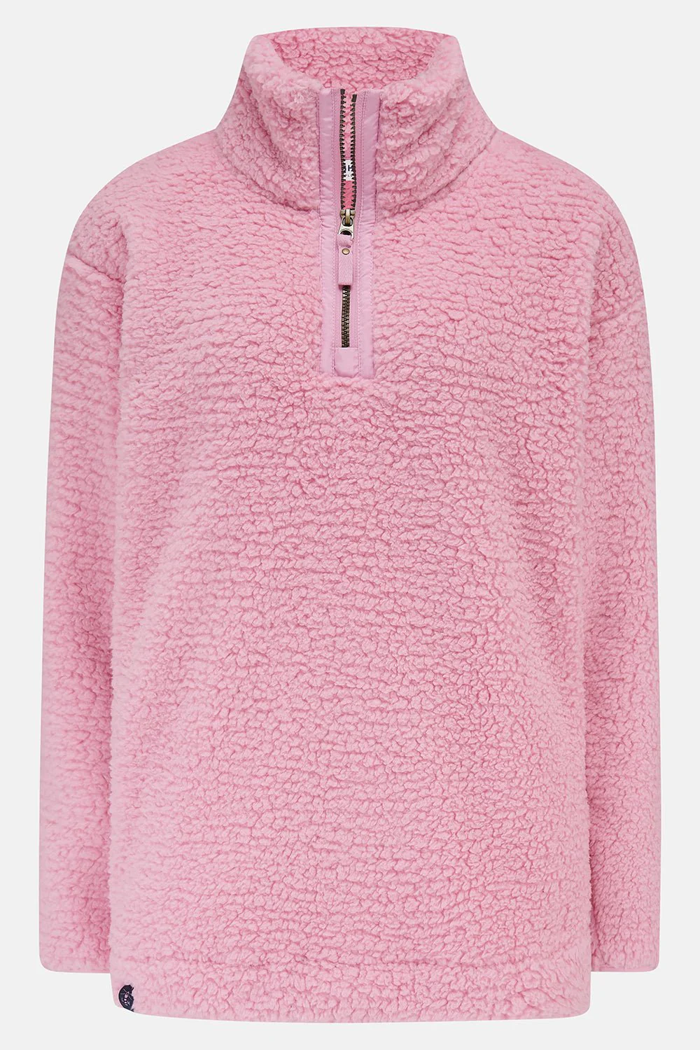 WOCLJU0024 - Pink 2 Lighthouse Bay Half Zip Fleece