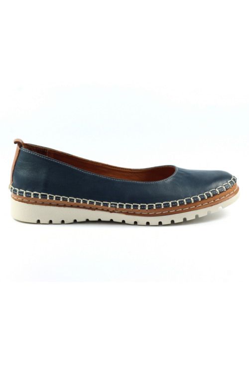 Dove Leather Pumps