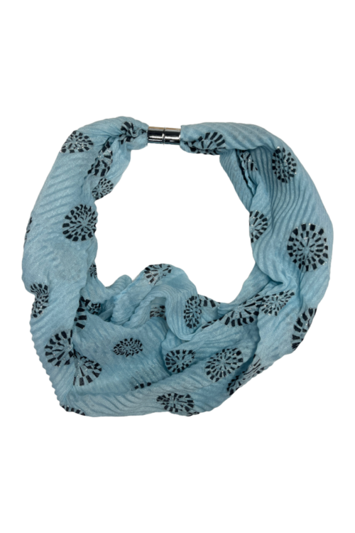 Abstract Flower Magnetic Scarf