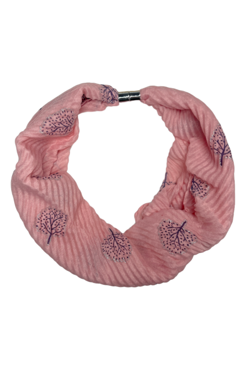 Tree Print Magnetic Scarf