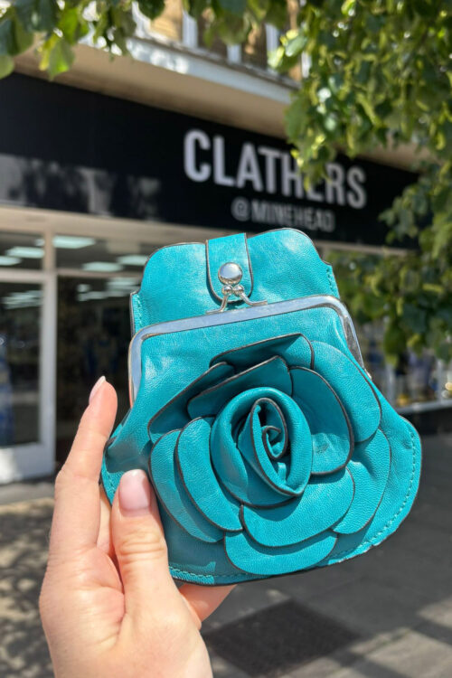 Small Rose Clutch Bag