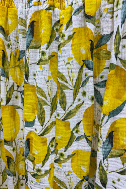 WOCLTP0059 - Lemon Print Blouse