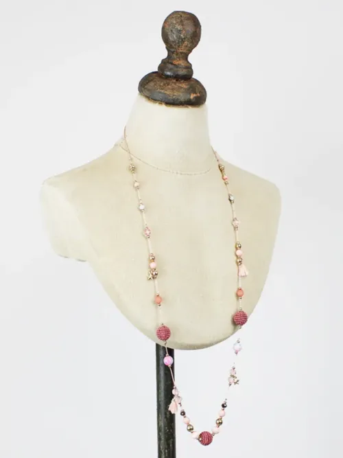 Bead and Ball Necklace