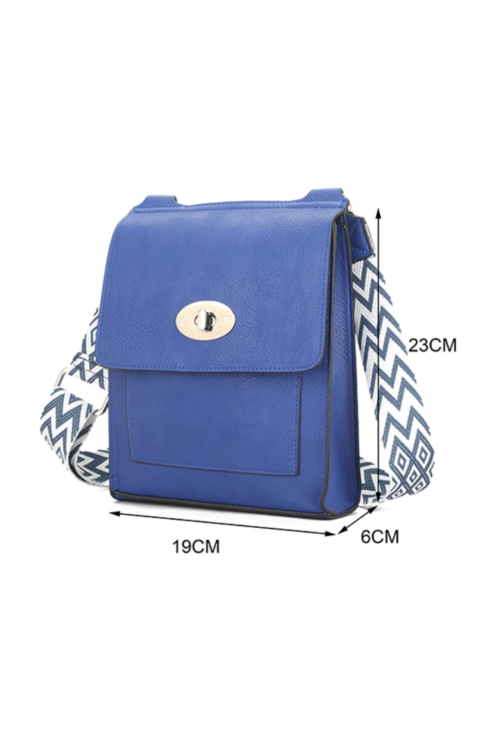 Small Oval Clasp Crossbody Handbag