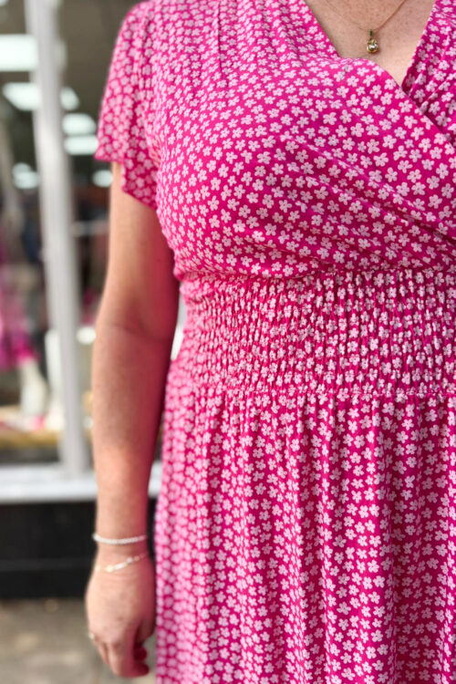 Ditsy Floral V-Neck Sundress