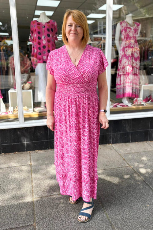 Ditsy Floral V-Neck Sundress