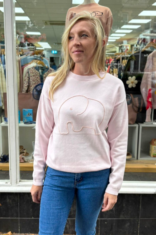 Alice Collins Elephant Pullover Jumper