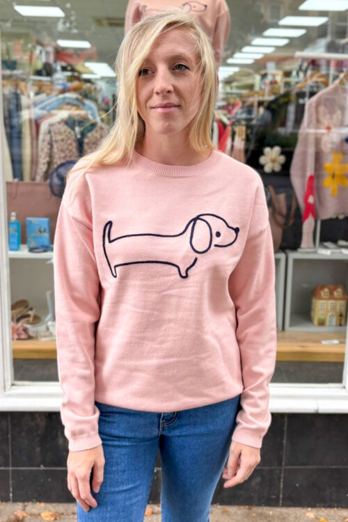 Alice Collins Sausage Dog Jumper