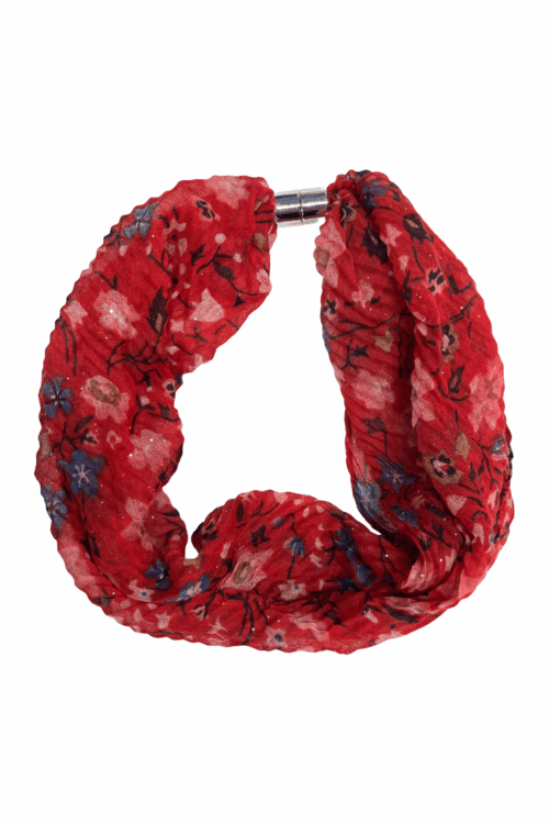 Vintage Floral Magnetic Scarf