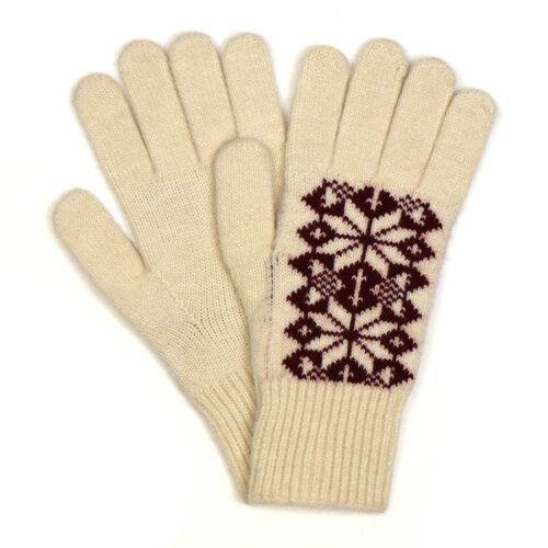 Scandi Fairisle Patterned Gloves