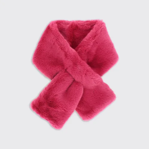 Faux Fur Pull Through Scarf
