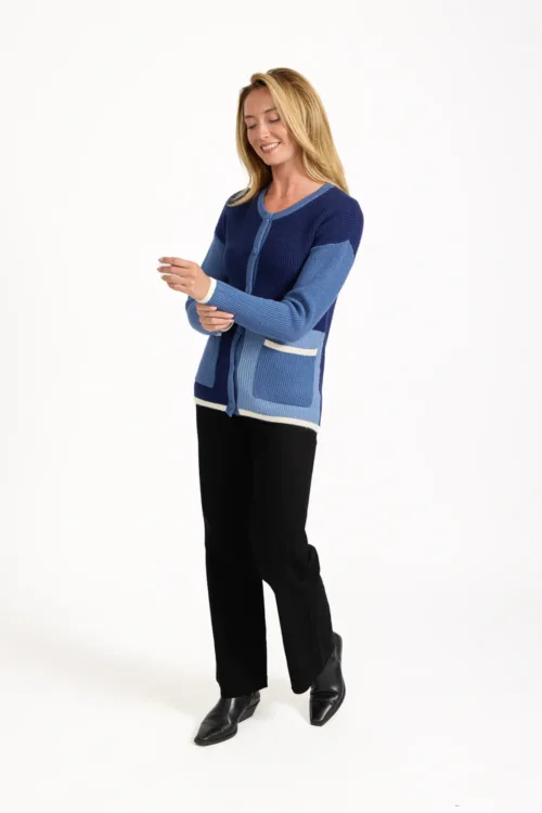 Block Colour Cardigan