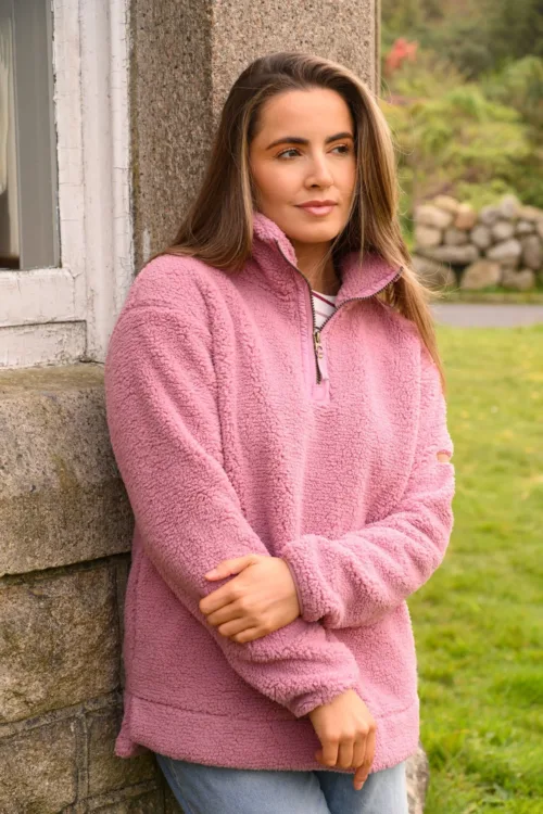 Lighthouse Half Zip Sherpa Fleece
