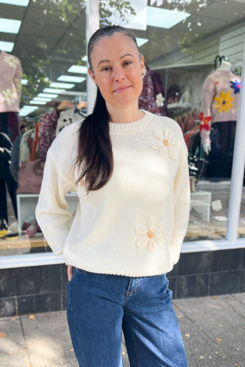 Daisy Print Jumper