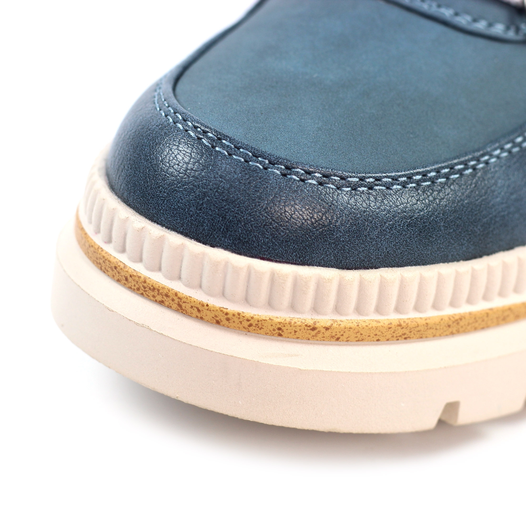 WOFTBO0028 Mid-Blue 85_zoom Evelyn Laced Combat Boots