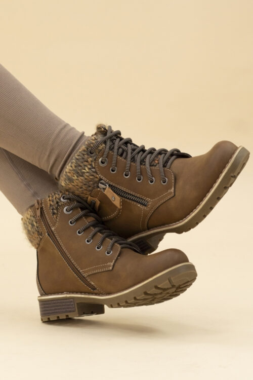 Millie Waterproof Lace-Up Ankle Boot