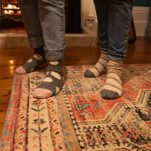 Thick Spotted Socks
