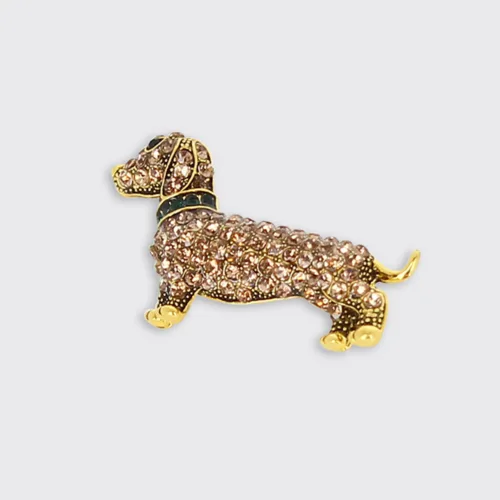Dachshund Brooch