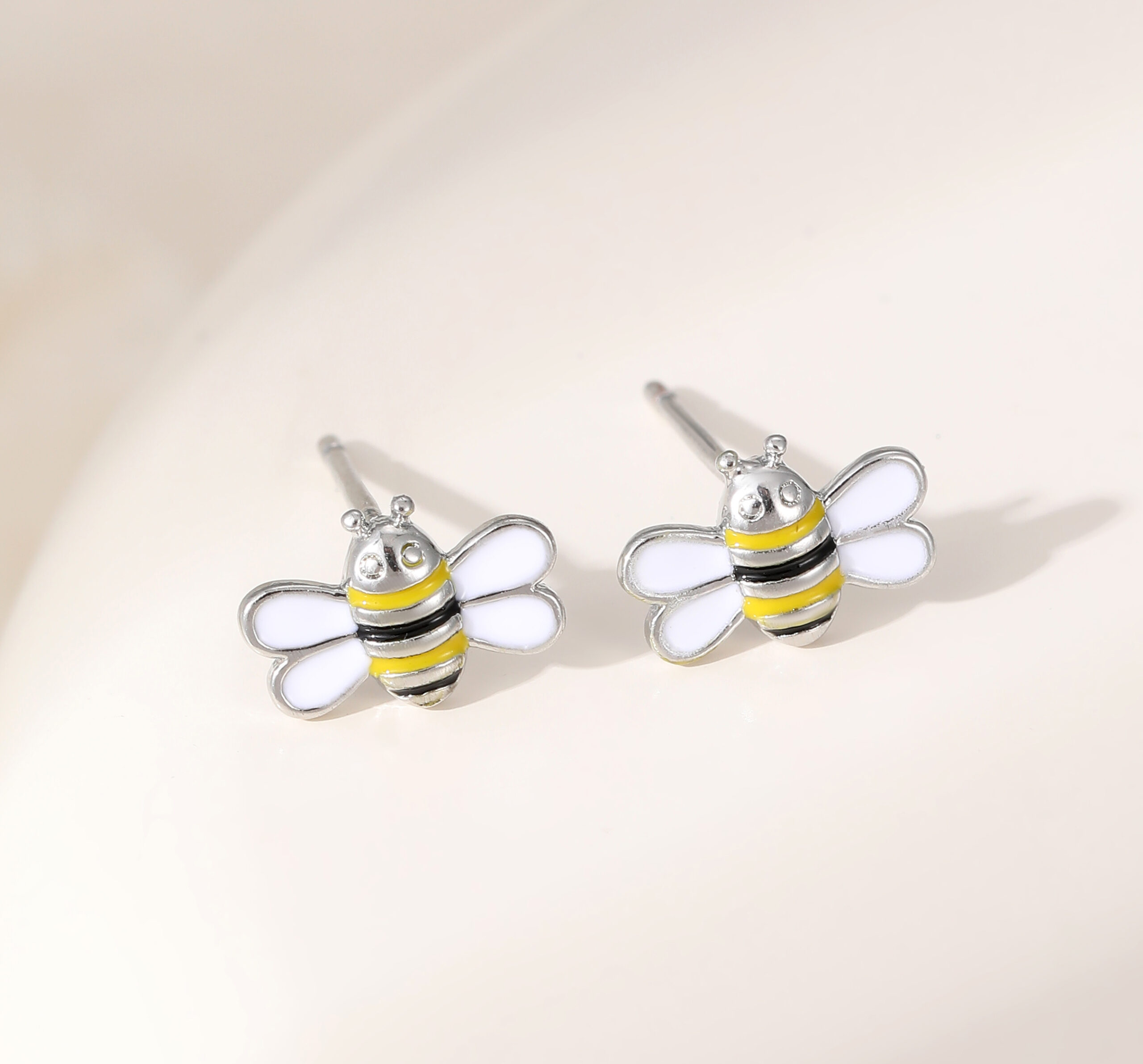 Bumble Bee Stud Earrings