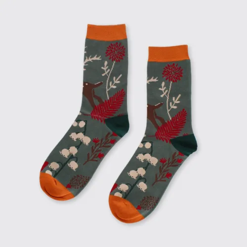 WOFTSO0008 - Mille Mae Reindeer Socks