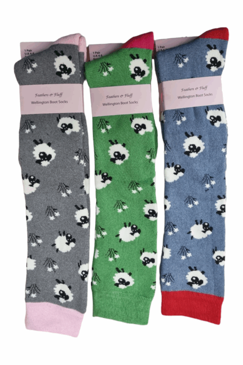 WOFTSO0040 - Sheep Welly Socks