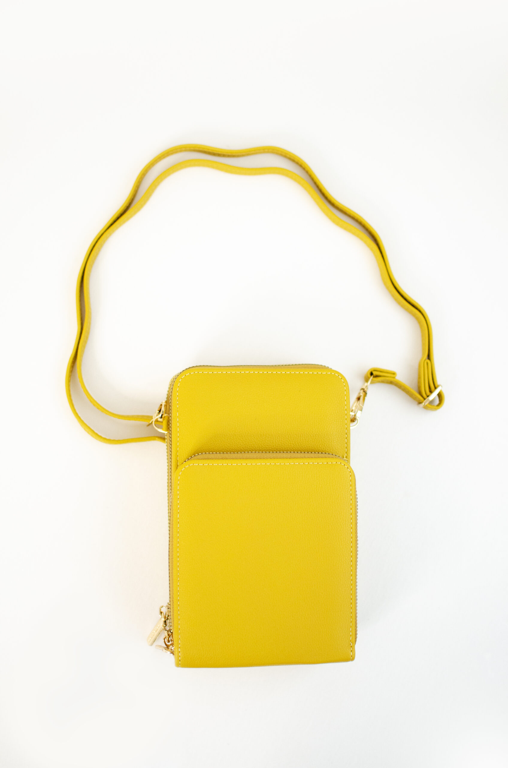 WOACBG0005 - Yellow Crossbody Travel Handbag