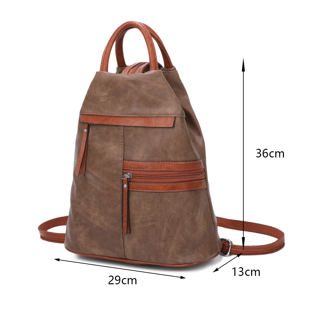 WOACBG0108 - Dimensions Faux Leather Backpack