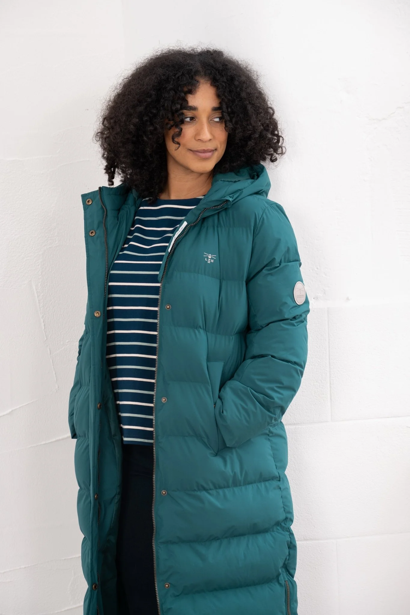 WOCLCO0003 - Pine Lighthouse Sava Long Padded Coat
