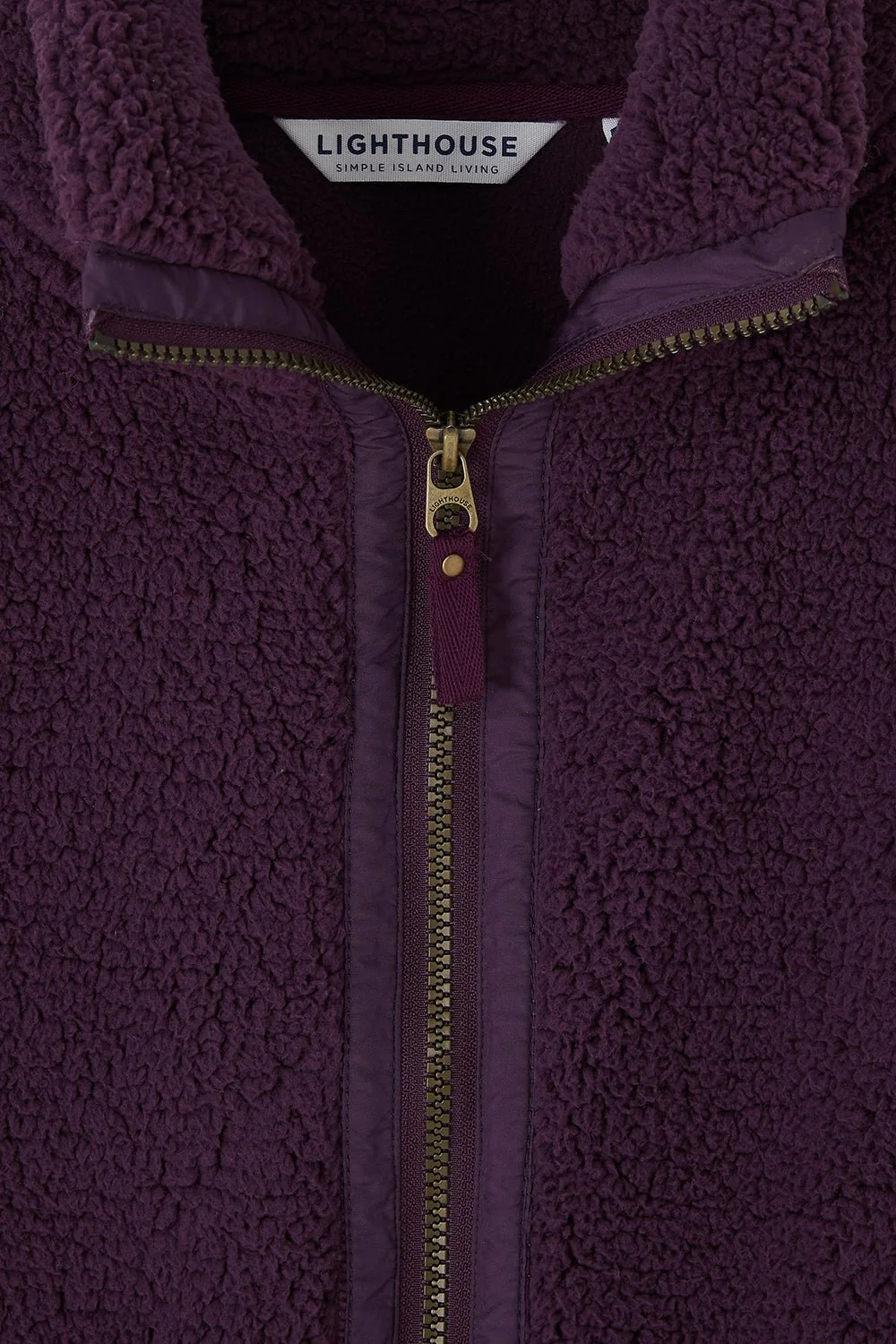 WOCLJU0093 - Cranberry 6 Lighthouse Cobh Full Zip Fleece